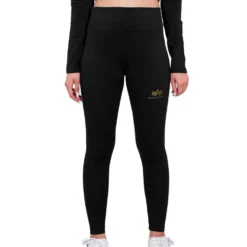 Alpha Industries Basic Small Logo Foil Print Leggings