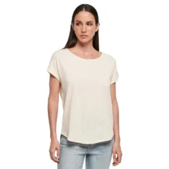 Build Your Brand Slub Short Sleeve Round Neck T-Shirt