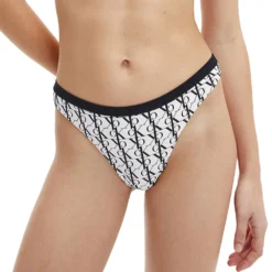 Calvin Klein Brazilian Monogram One Monogram Bikini Bottom