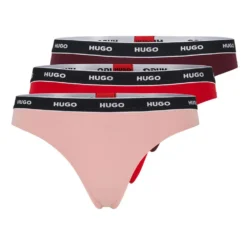 Hugo Stripe 50480150 Thong 3 Units