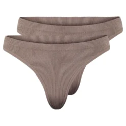 Pieces Symmi Rib Thong 2 Units