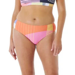 Rip Curl Day Break Mid Rise Good Bikini Bottom