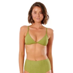 Rip Curl Premium Surf Banded Fixed Triangle Bikini Top