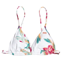 Roxy Lahaina Bay Fa Tiki Triangle Bikini Top