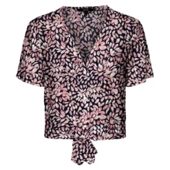Vero Moda Easy Tie Short Sleeve Top