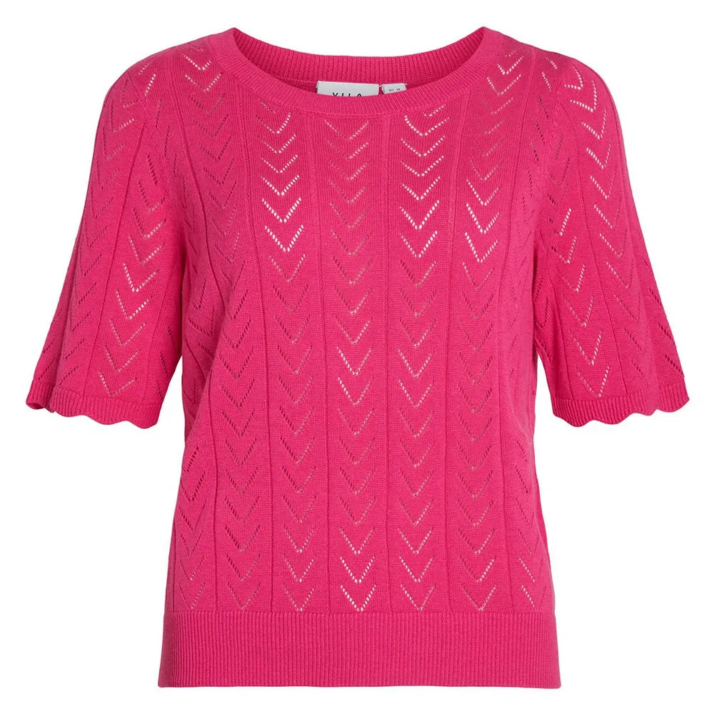 Vila Shelley Short Sleeve O Neck T-Shirt - Image 3